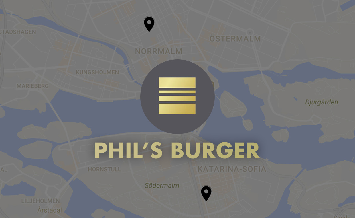 Phil’s Burger öppnar två nya restauranger i Stockholm