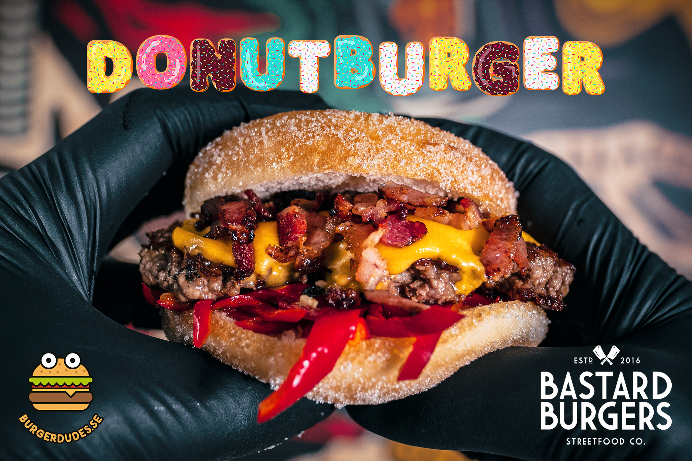 Donutburger by Burgerdudes återvänder till Bastard Burgers i oktober 2020