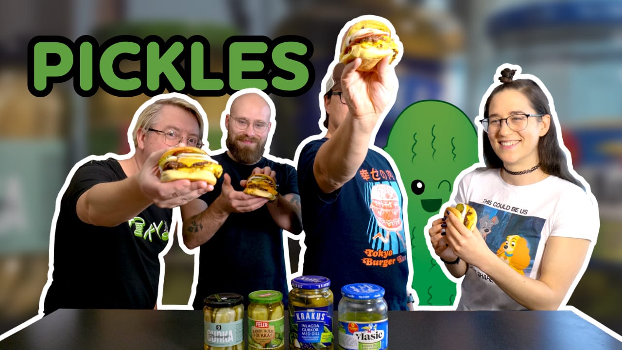 YouTube: Testpanel del 3 – Bästa pickles