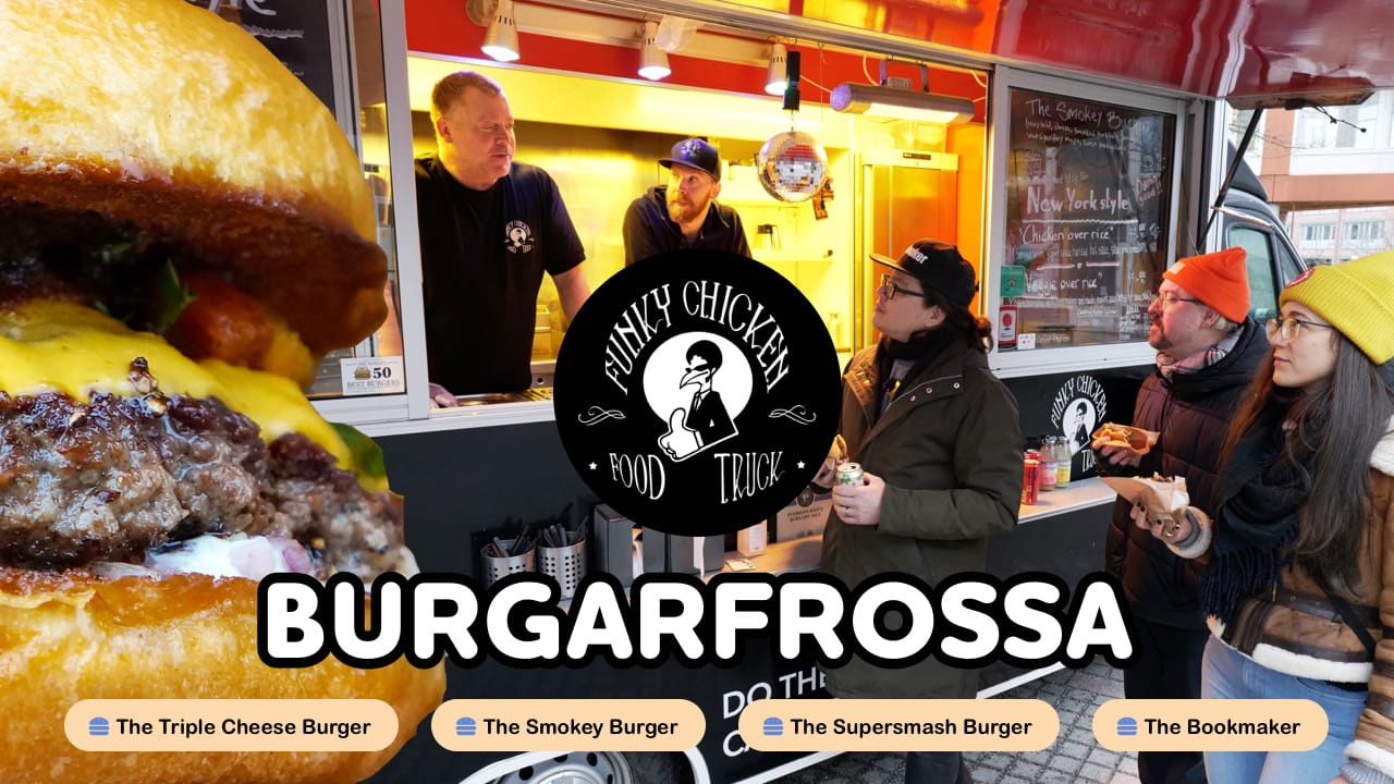 YouTube: BURGARFROSSA på Funky Chicken Food Truck