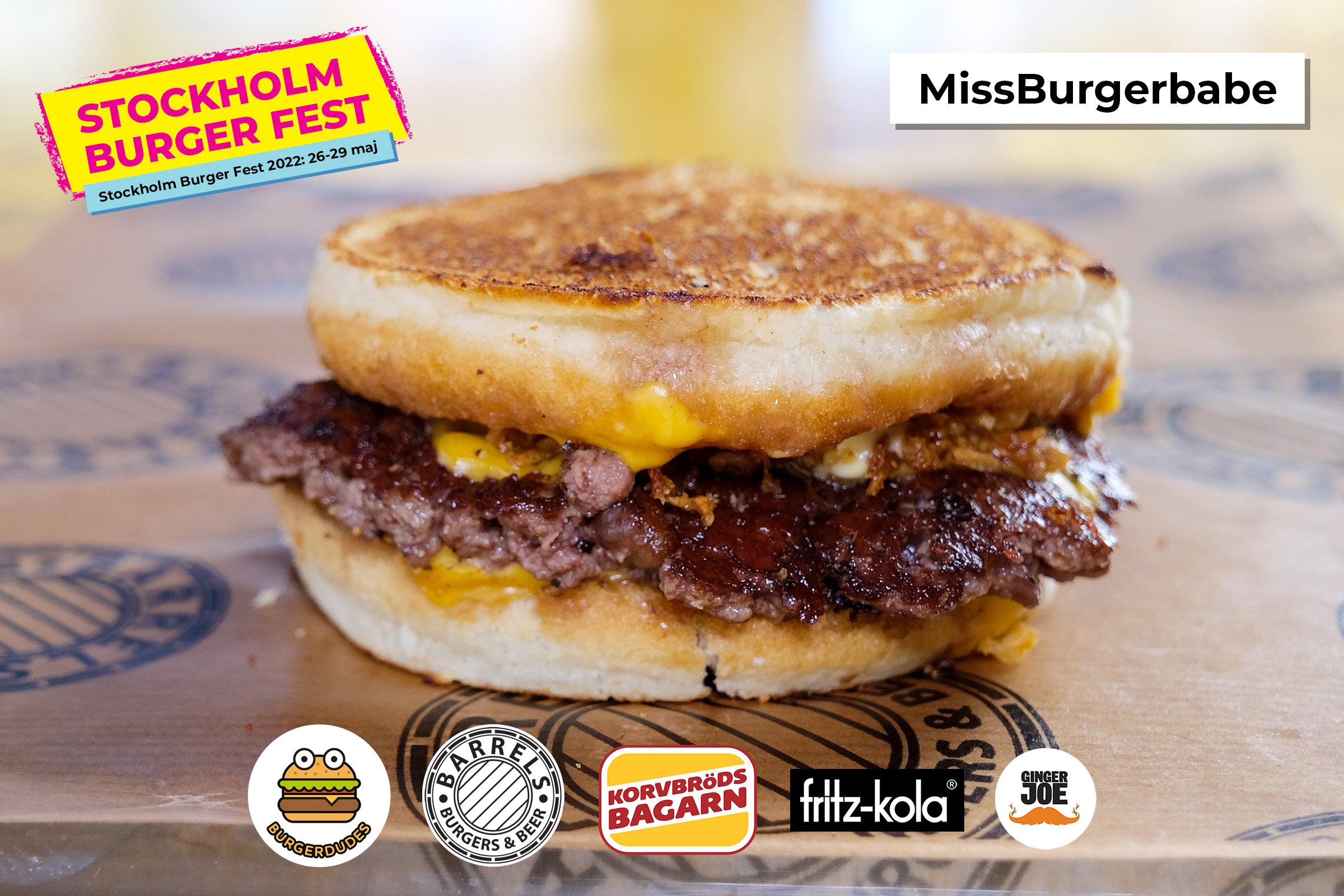 Stockholm Burger Fest 2022: MissBurgerbabe