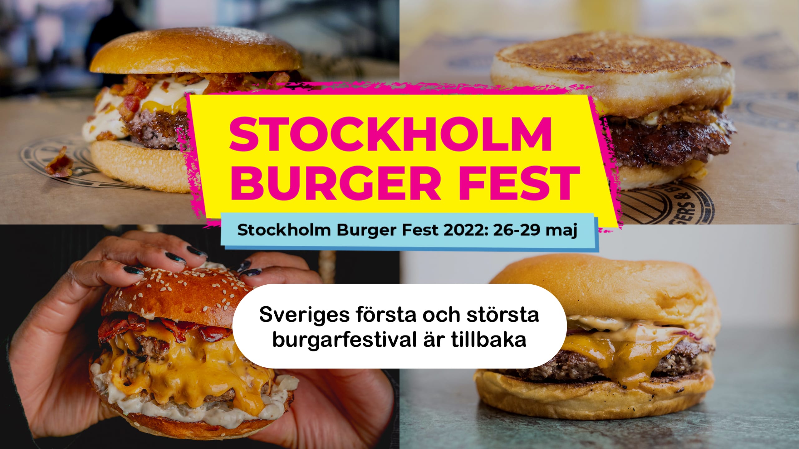Youtube: Stockholm Burger Fest 2022 är tillbaka!