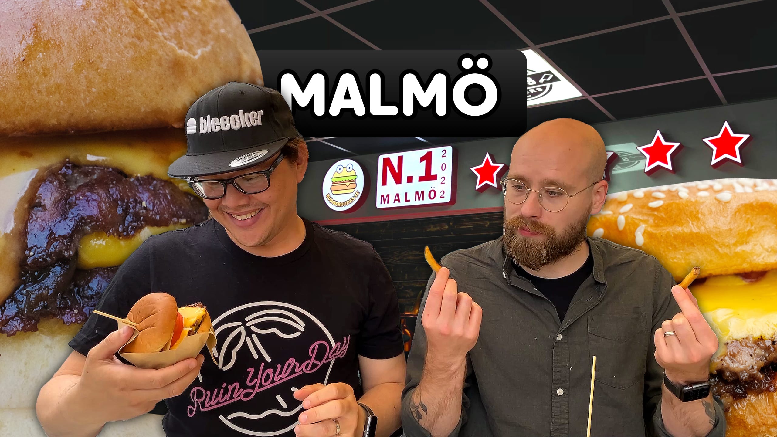 Youtube: Vi utser bästa burgaren i MALMÖ